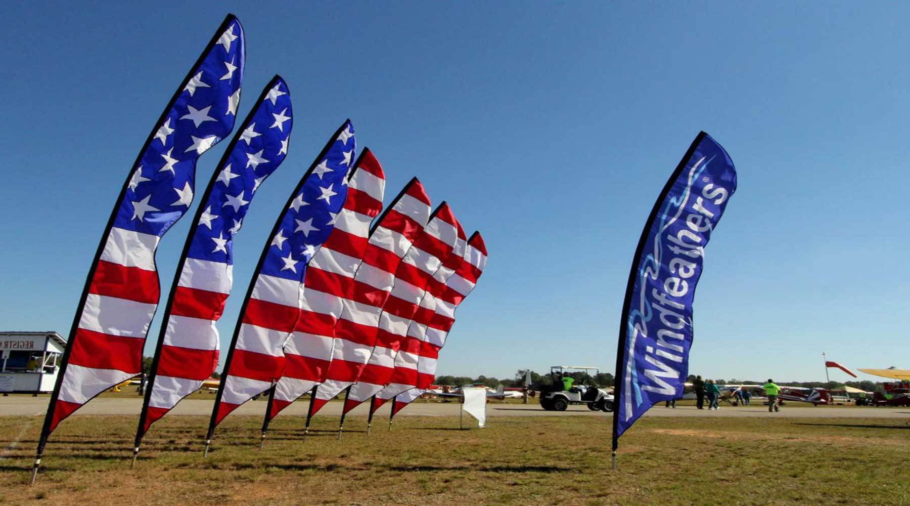 USA Feather Flags #1 economy